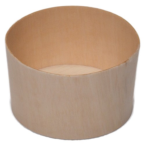 3415310 - Wooden Veneer Round Box 85mm