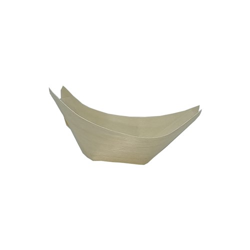Biowood Wooden Oval Boat 60x45mm