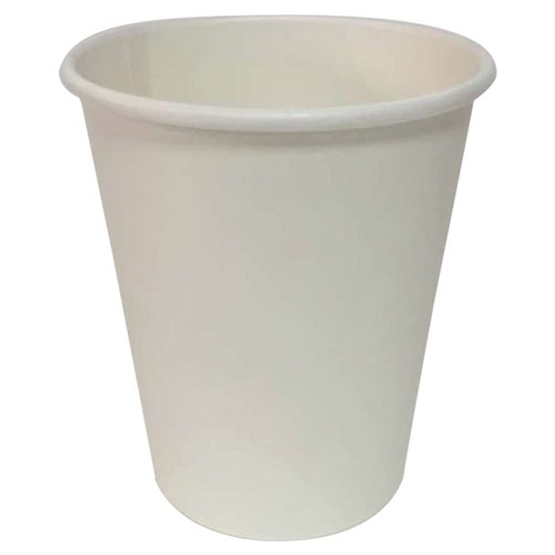 3429115 - Smooth Single Wall Coffee Cup White 8oz 237ml