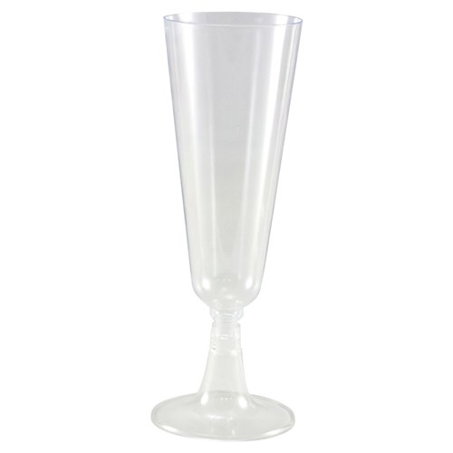 Plastic Champagne Flute Glass 145ml