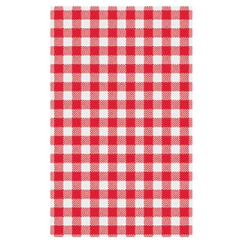 Greaseproof Deli Wrap Paper Gingham Red 310mm