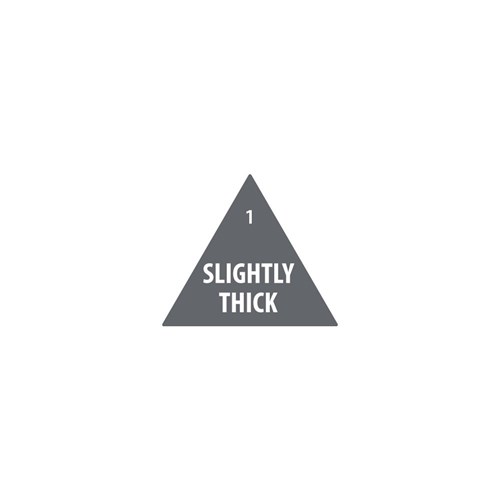 Label Triangle Slightly Thick Grey 30Mm Removable 500/Roll