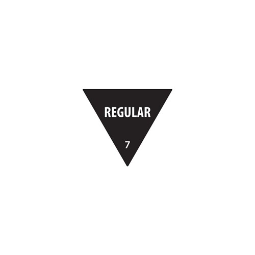 Label Triangle Regular Black 30Mm Removable 500/Roll