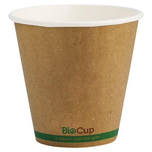 Biocup Double Wall Coffee Cup Kraft Brown 8oz 240ml