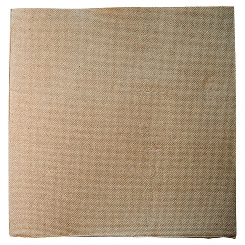 Lunch Napkin 1/4 Fold Brown 300mm