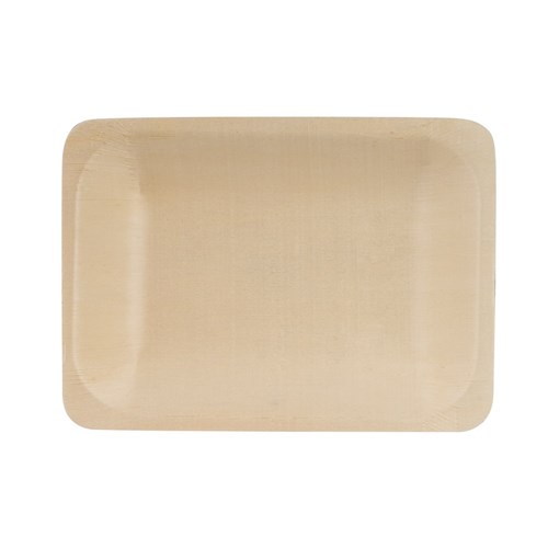 Biowood Wooden Rectangle Bowl 220x170mm