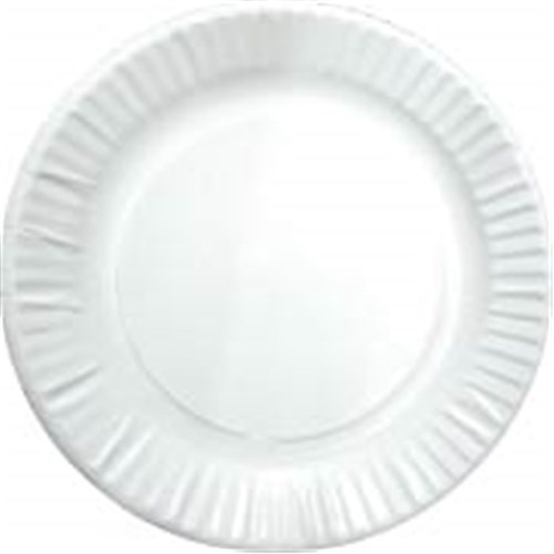 Coated Paper Plate White 230mm