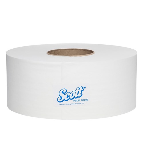 Scott 1Ply Compact Jumbo Toilet Roll 600Mtr 6/Ctn