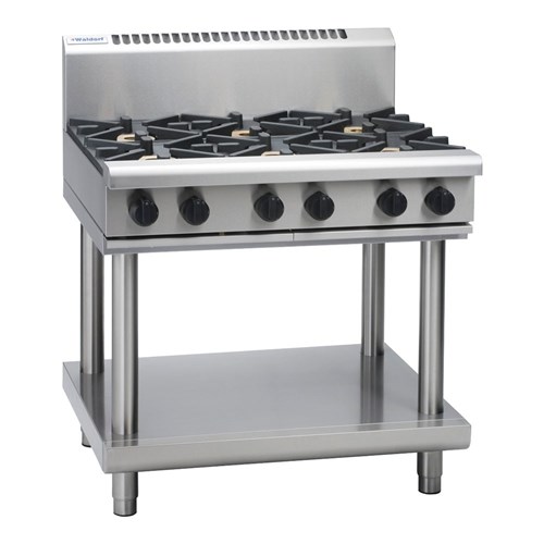 Waldorf Cooktop 6 Burner With Stand Gas 900mm RN8600G-LS