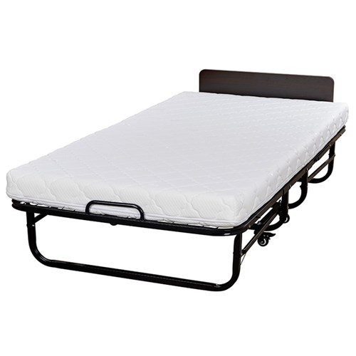 Deluxe Fold Up Bed With Mattress 2020x1020x560mm