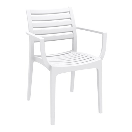 Artemis Arm Chair White 450mm