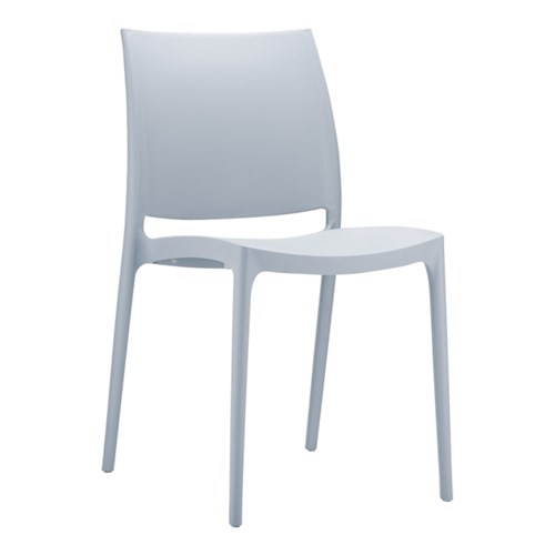 Maya Chair Silver Grey 450mm