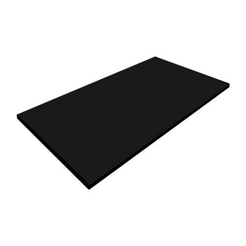Black Tabletop Rectangular 1200x800mm