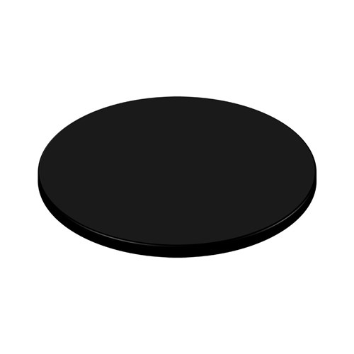 Black Tabletop Round 700mm