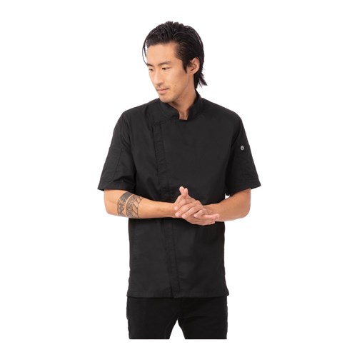 Cannes Chef Jacket Black Medium