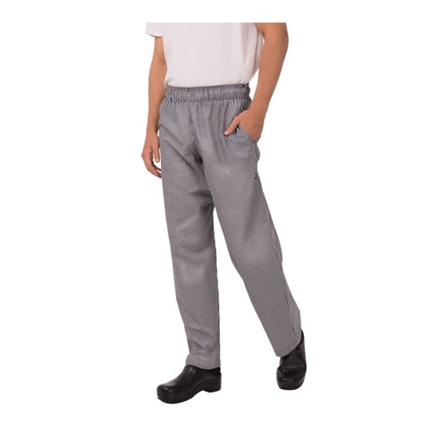 5484133 - Essential Baggy Chef Pants Check Extra Large