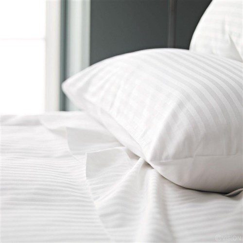 Pillowcase Satin Stripe 12Mm 50 X 75Cm + 15Cm (50)