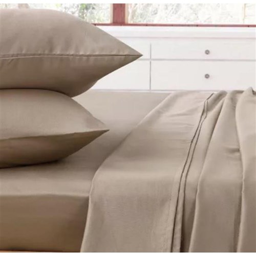 Sheet Sb Easy Wash Fitted Latte 91 X 191 + 32Cm (18)