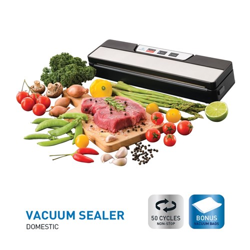 Vacuum Sealer Machine Domestic Vs-D2 Inc 5 X Precut Bags