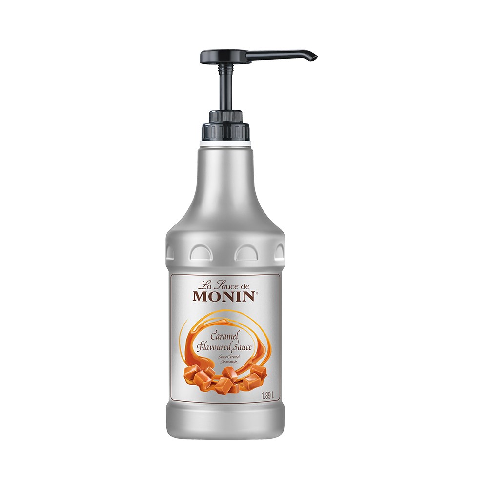 MONIN CARAMEL SAUCE 1.89LT BOTTLE (4) 5074047 Reward Hospitality