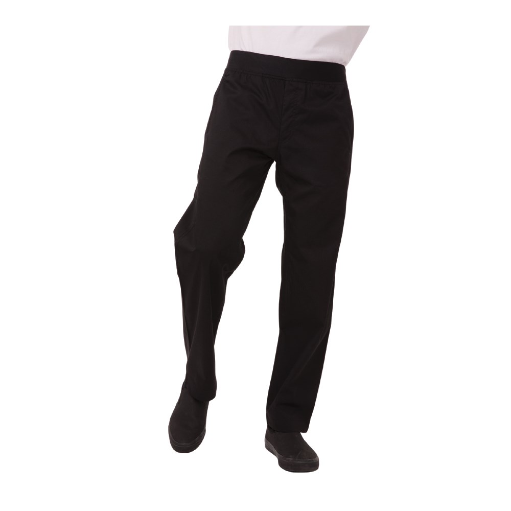 thumbnail image 2 of Men's Active Chef Baggy Pant, Black, S 2 of 13