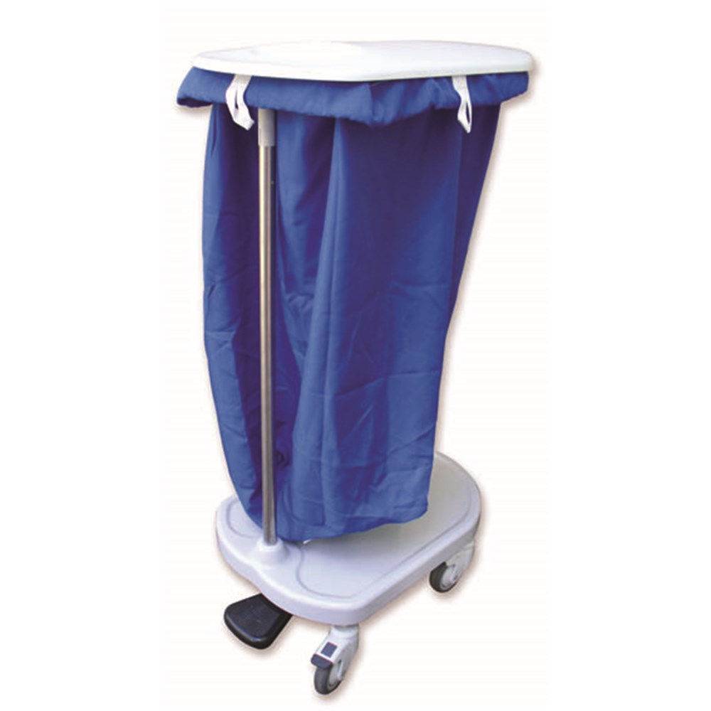 Laundry Bag 750X370mm Blue Draw Cord & Lock Fits Square Base 5623401